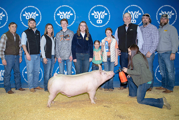 CLASS WINNER, 13TH SALE QUALIFIER – 2019 Oklahoma Youth Expo