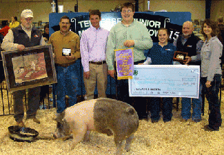 GRAND CHAMPION – 2015 Tennessee 4-H & FFA Market Hog