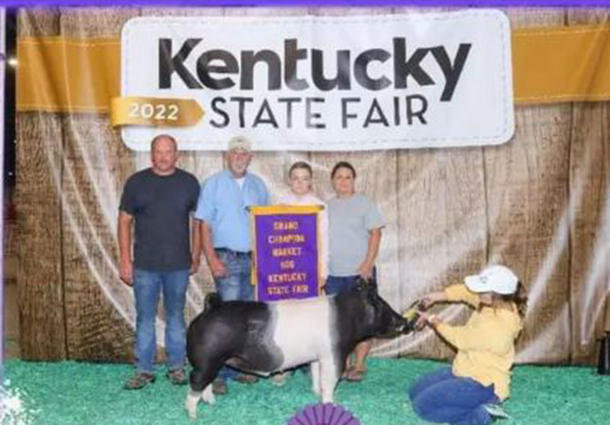GRAND CHAMPION MARKET HOG OPEN – 2022 Kentucky State Fair