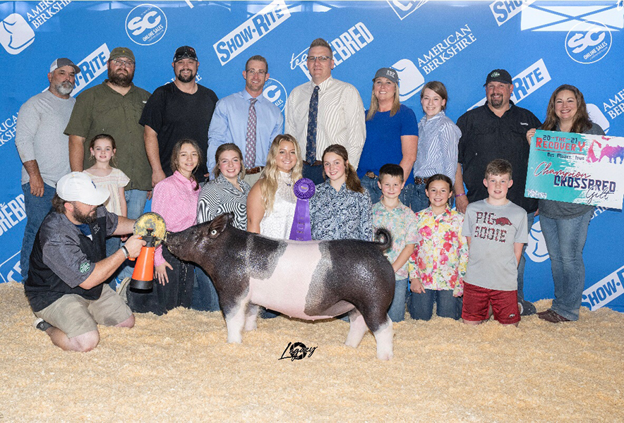 GRAND CHAMPION CROSSBRED GILT – 2021 CPS Recovery Show
