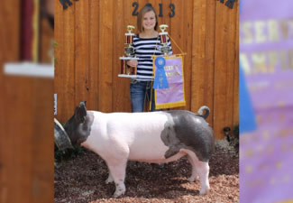 RESERVE OVERALL – 2013 Hocking County Fair