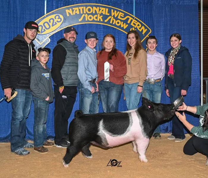 5TH OVERALL LIGHTWEIGHT CROSS –  2023 National Western Stock Show