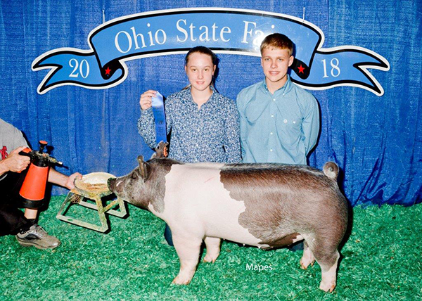 CLASS WINNER – 2018 Ohio State Fair Jr Show