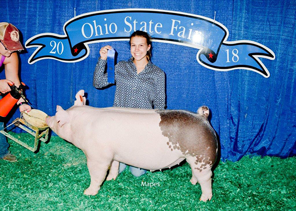 CLASS WINNER – 2018 Ohio State Fair Jr Show