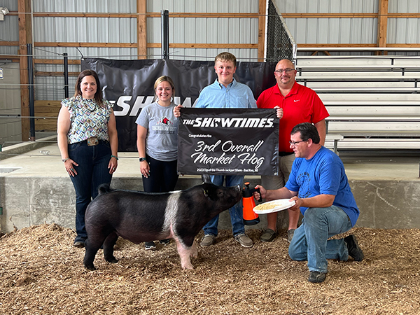 3RD OVERALL MARKET HOG  – 2023 Tip of The Thumb Show, MI