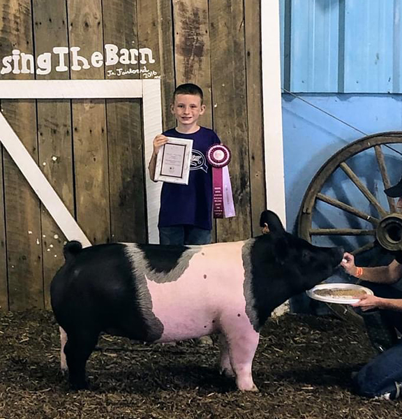 4TH OVERALL, RESERVE HEAVYWEIGHT – 2020 Williams County Fair, OH