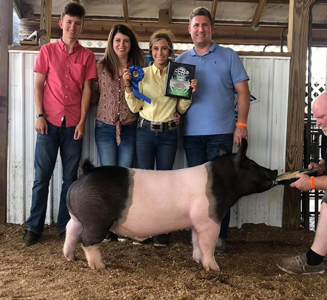 4TH OVERALL & CH DIVISION III – 2021 Muskingum County Fair, OH