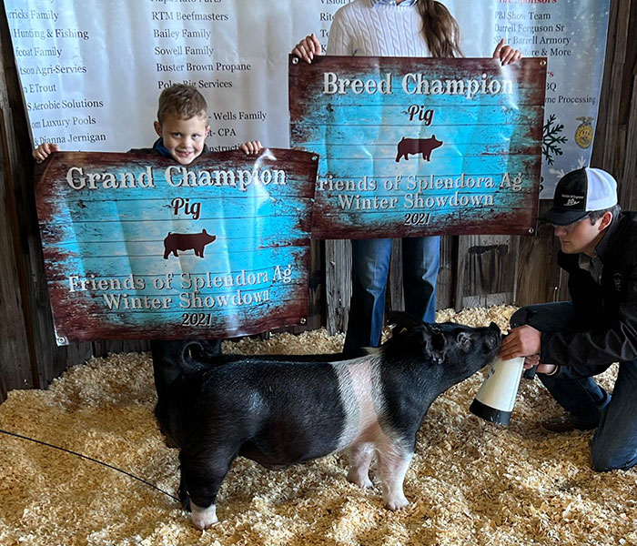 MULTIPLE TIME BREED CHAMPION, GRAND OR RESERVE OVERALL – 2022 Texas Jackpot Shows