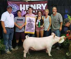 RESERVE GRAND GILT – 2018 Henry County, IN