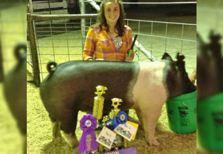 GRAND CHAMPION OVERALL – 2013 Defiance County Fair, OH
