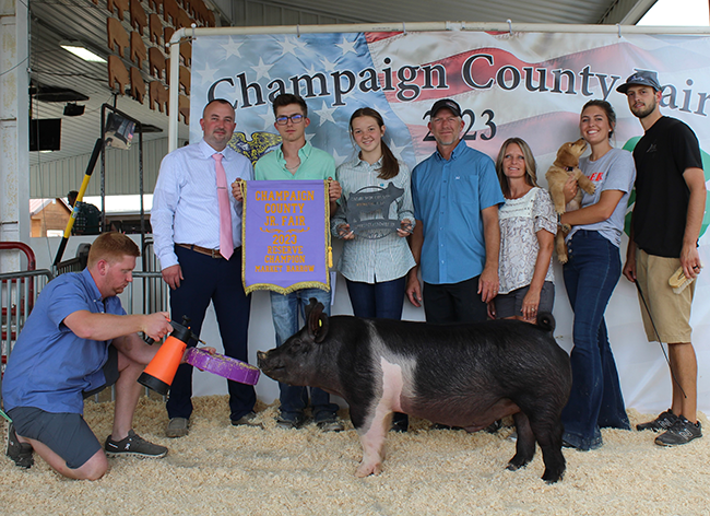 RESERVE GRAND CHAMPION OVERALL – 2023 Champaign County, OH