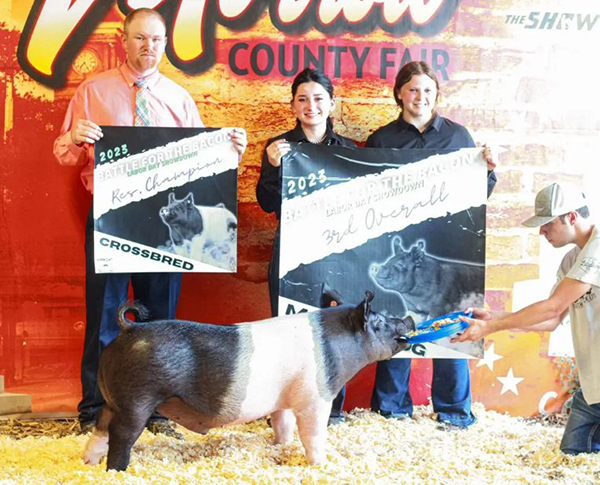 3RD OVERALL MARKET HOG – 2023 Battle For Bacon, OH