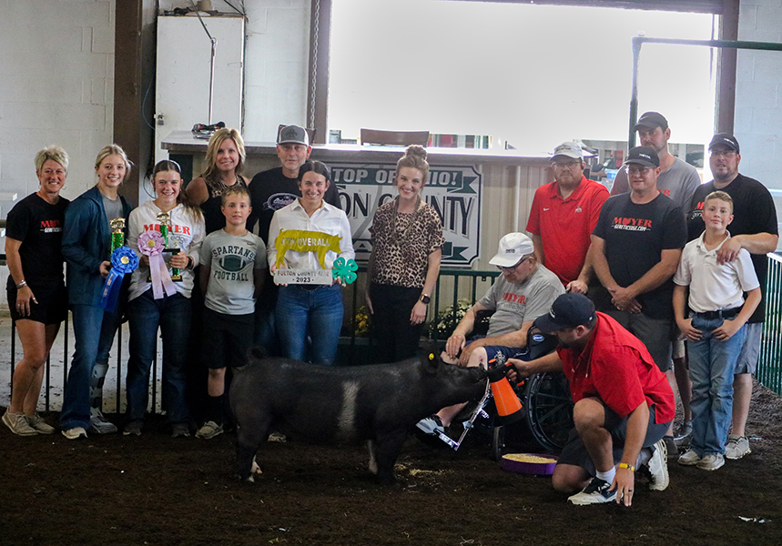 4TH OVERALL – 2023 Fulton County Fair, OH