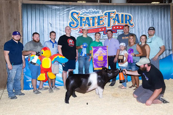 Grand Overall Market Hog 2023 South Dakota State Fair