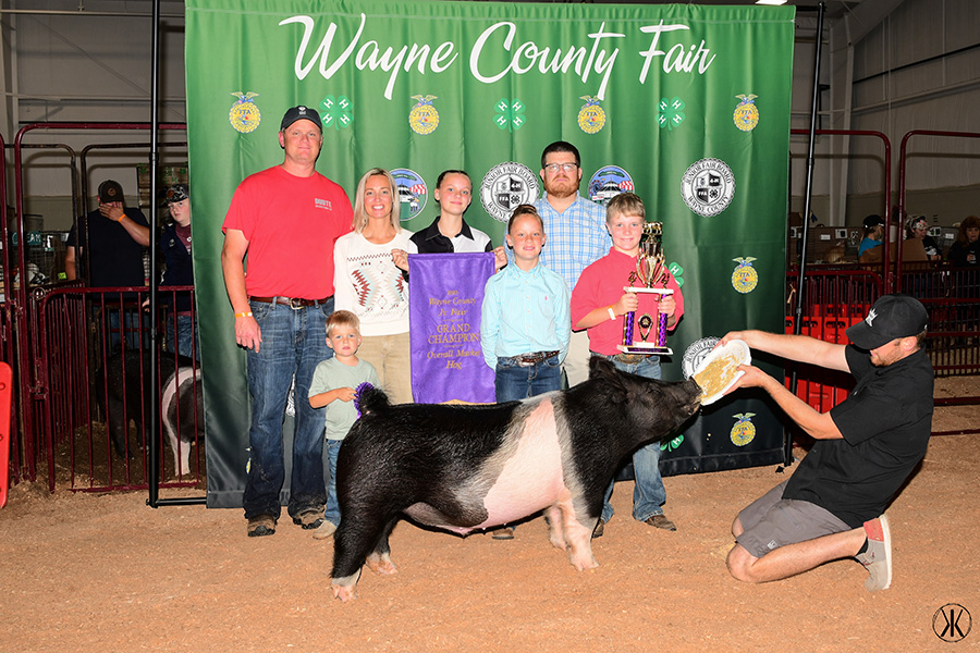 GRAND CHAMPION OVERALL – 2023 Wayne County Fair, OH